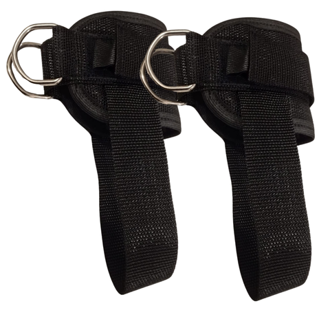 Puxador Caneleira Puxador Alça para Cross Over Glúteo Puxador Preto