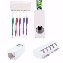 Dispenser para Pasta Dental com Porta Escovas de Dentes Jiaxi Jx5 - 3