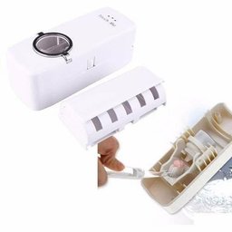 Dispenser para Pasta Dental com Porta Escovas de Dentes Jiaxi Jx5 - 4