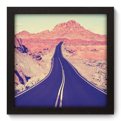 Quadro Decorativo - Rodovia - 22cm x 22cm - 081qnpap - 1