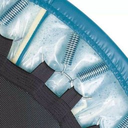 Trampolim Para Jump Até 100 Kg Aço Azul E Preto Mor - 4