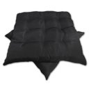 Ver imagem 2 de Kit 02 Almofadas Assento Futon Flat para Cadeira 40x40 Preto