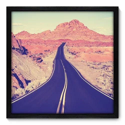 Quadro Decorativo - Rodovia - 50cm x 50cm - 081qnpcp - 1