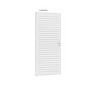 Ver imagem 3 de Porta Aço Laminada Ligth 215 X 81 Cm - R-45 Pintura Epox - Branco:direito