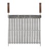 Grelha Argentina Luxo Segredos do Chef Aço Inox 304 60x50cm Grilazer - 1