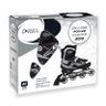 Patins Rollers InLine Aluminium 500 Preto Bel Sports - M - 3