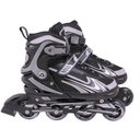 Ver imagem 3 de Patins Rollers InLine Aluminium 500 Preto Bel Sports