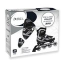 Ver imagem 1 de Patins Rollers InLine Aluminium 500 Preto Bel Sports