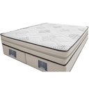 Ver imagem 4 de Cama Box King Colchão + Box 193x203x63 Spring Zen com Molas Ensacadas Cinza Cama Inbox