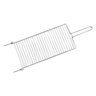 Grelha Inox Para Peixe Segredos Do Chef Aço Inox (G) 25X50Cm Grilazer - 1