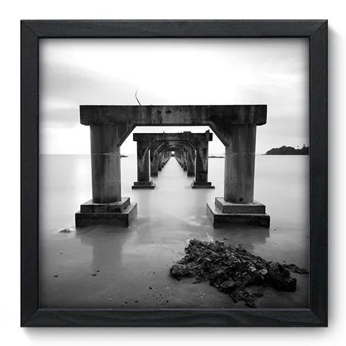 Quadro Decorativo - Pilares - 33cm x 33cm - 127qnpbp - 1