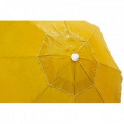 Guarda-sol 1,80m em Bagum com Haste em Madeira Amarelo Bel - 5