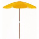 Ver imagem 1 de Guarda-sol 1,80m em Bagum com Haste em Madeira Amarelo Bel