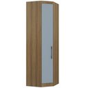 Ver imagem 1 de Guarda Roupa de Canto Diagonal Modulado 70cm 1 Porta Paris Luciane Móveis