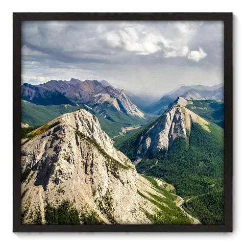 Quadro Decorativo - Paisagem - 70cm x 70cm - 142qnpdp - 1