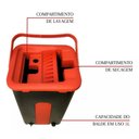 Ver imagem 2 de Flat Mop Rodo Lava e Seca com Balde e 1 Refil