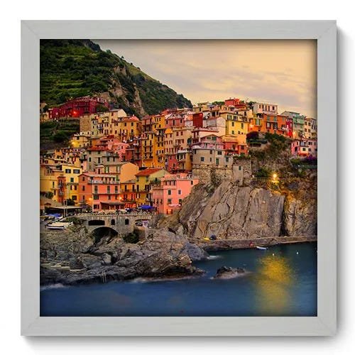 Quadro Decorativo - Costa - 33cm x 33cm - 138qnpbb - 1