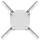 Ver imagem 2 de Suporte Tv 10" a 42" 200x200 1 Movimento - Branco