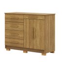 Ver imagem 2 de Cômoda Sapateira Sirius Nature Vila Rica
