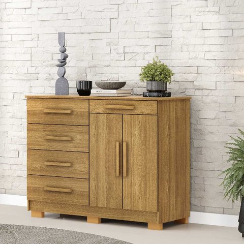 Cômoda Sapateira Sirius Nature Vila Rica