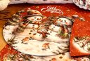Ver imagem 1 de Kit Sousplat + Guardanapo Natal Boneco Neve Ii Nsw 2 Peças com Base
