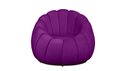Ver imagem 3 de Poltrona Decorativa Concha Veludo Roxo