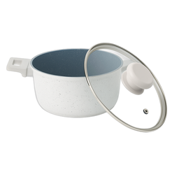 Caçarola 24cm Revestimento Cerâmico Antiaderente para Fogão a Gás, Vitrocerâmico, Eletroindução e El - 5