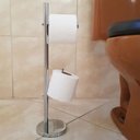 Ver imagem 5 de Porta Papel Higiênico Duplo Papeleira Reserva Banheiro Casa