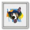 Quadro Decorativo - Cachorro - 33cm x 33cm - 014qnsbb - 1