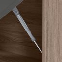 Ver imagem 5 de Armario Aereo Basculante Vidro MDF 80 cm Kali 1668061 Carvalho Toq Nicioli