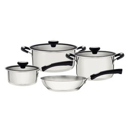 Jogo de Panelas Tramontina Solar Silicone em Aço Inox 4 Peças Tramontina - 1