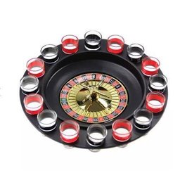 Jogo de Roleta Drink Shot 16 Copos Cassino Roulette Bebidas - 1 Jogo de Roleta Drink Shot 16 Copos Cassino Roulette Bebidas - 1