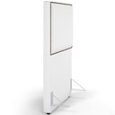 Ver imagem 7 de Cabeceira Box Solteiro Com Tachas 100 cm Vicenza L02 Facto Branco - Lyam Decor