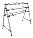 Ver imagem 1 de Rack Mesa de Apoio P/ 3 Teclados Musical Arranjador & Sintetizador Altura Regulavel P/ Tocar Sentado