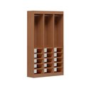 Ver imagem 2 de Guarda-Roupa 3 Módulos Roupeiro Closet Sapateira sem Porta Porta Versatille