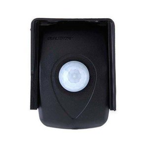 Sensor de Presença de Parede Externo com Fotocélula 180º Qa26M 3 Fios Preto Qualitronix