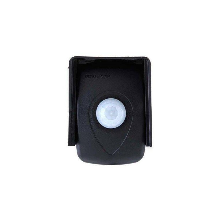 Sensor de Presença de Parede Externo com Fotocélula 180º Qa26M 3 Fios Preto Qualitronix