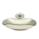 Ver imagem 1 de Cuba Abaulada 51cm Champanhe+Valvula+Torneira Cascata