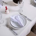 Ver imagem 3 de Toalha de Mesa Basic Lisa Oxford Decoração 3,00m X 1,40m para 10 Lugares Palha 100% Poliéster