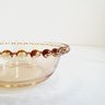Bowl Redondo de Cristal Âmbar Pearls 14 x 4 cm - 2