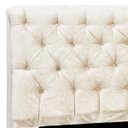 Ver imagem 4 de Cabeceira Paris Cama Box Solteiro 90 Cm Velvet Acetinado Off-white 2622 D'rossi