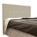 Ver imagem 1 de Cabeceira Vegas Cama Box Queen 160 Cm Suede Bege Amassado - Js Móveis