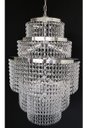 Ver imagem 4 de Lustre Pendente de Cristal Acrílico Alto Brilho 40x80 Lina Design AC52