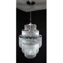 Ver imagem 1 de Lustre Pendente de Cristal Acrílico Alto Brilho 40x80 Lina Design AC52