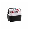 Caixa Térmica Coller Porta Latas Com Alça Preto 6 Litros - 1