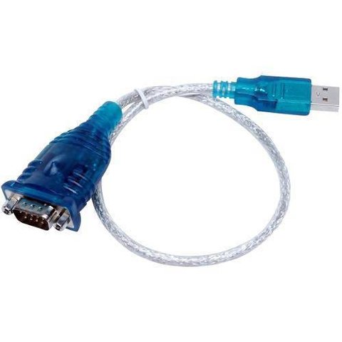 Cabo Adaptador USB 2.0 Serial Conversor RS232 DB 9 Pinos