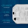 Spa Quadrado Montreal Completo com Hidro - 127v - 5