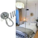 Ver imagem 4 de Gancho Armador Aço Inox 304 Suporta 500 KG (Par 2 unidades)