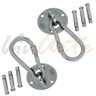Gancho Armador Aço Inox 304 Suporta 500 KG (Par 2 unidades) - 5