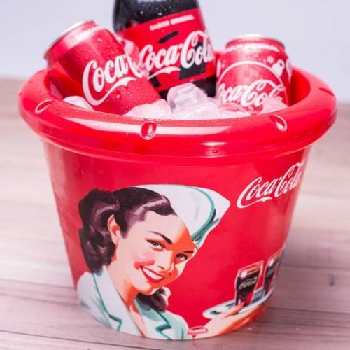 BALDE GELO COCA - COLA 5,3L - Casa dos Plásticos